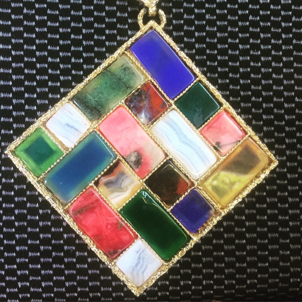 Swoboda inc limited edition natural stone necklace